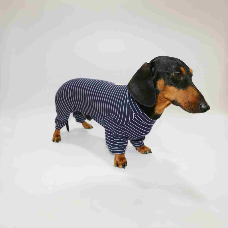 HKM-2871869 Thin Striped Pet Clothing for Dogs and Cats - Available in Multiple Sizes