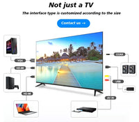 HKM-287315 22 Inch Smart Android LED TV with HDR10 and Dolby Vision, 4K Resolution, WiFi Connectivity, Ideal for Home Use