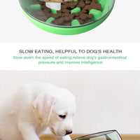 HKM-2873277 Slow Food Bowl for Pets - Plastic Slow Feeder, 19x19x14cm