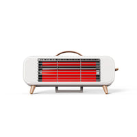HKM-287571 Mini Desktop Ceramic Far Infrared Heater for Small Spaces, Up to 249 ft², Mechanical Control, Compact Design