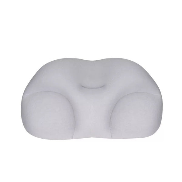 HKM-287635 Microbead Air Ball Pillow - Egg Sleep Design, 20in x 12in x 4in, Polyester and Cotton Construction