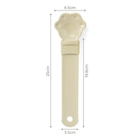 HKM-2876861 Multifunctional Cat Food Feeder with Anti-Spill Spoon Design, Safe Squeeze Tool for Easy Feeding