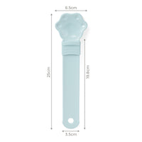HKM-2876861 Multifunctional Cat Food Feeder with Anti-Spill Spoon Design, Safe Squeeze Tool for Easy Feeding