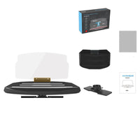 HKM-287827 Universal Wireless Charging Car Head-Up Display with Smartphone Navigation Bracket
