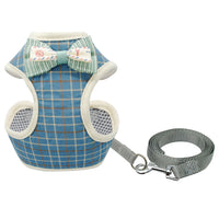 HKM-2878653 Adjustable Vest-Type Cat Harness for Small Dogs and Cats, Comfortable Cloth Material