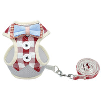 HKM-2878653 Adjustable Vest-Type Cat Harness for Small Dogs and Cats, Comfortable Cloth Material