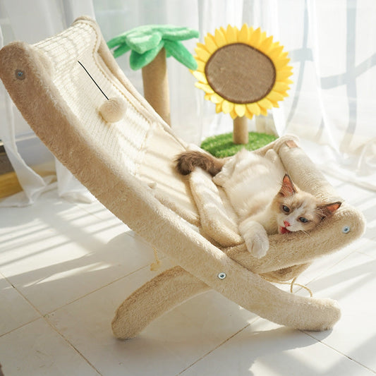 HKM-2879037 Creative Cat Sofa Bed and Sunbathing Chair for Comfortable Relaxation