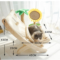 HKM-2879037 Creative Cat Sofa Bed and Sunbathing Chair for Comfortable Relaxation