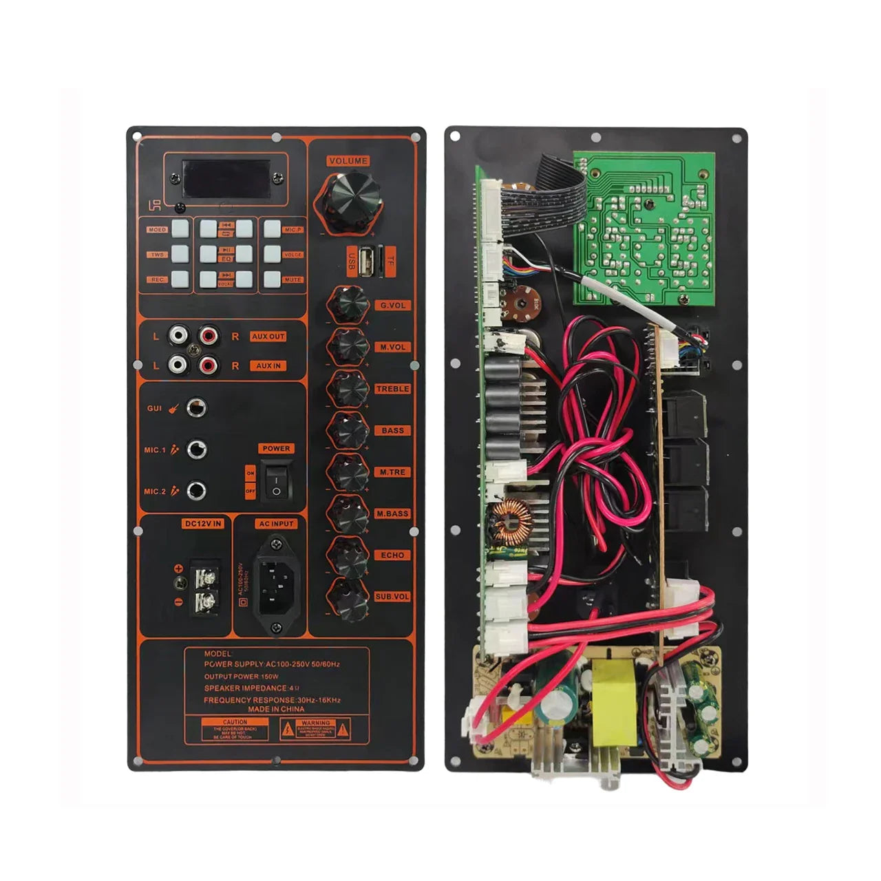 HKM-287955 USB TF Card Class D Active Amplifier Module for Speakers
