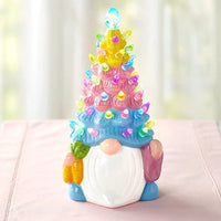 HKM-288083 Resin Confucian Faceless Doll Ornament with Light - Modern Character Pendant Decoration