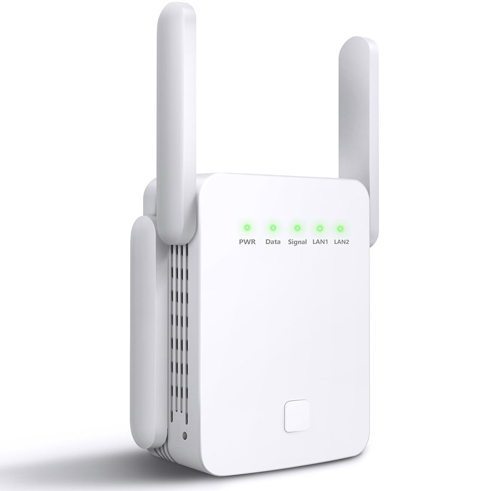 HKM-288147 Enhanced 1200m Dual-Band WiFi Extender for 5G Signal Amplification - European and American Standards