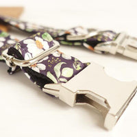 HKM-2882621 Small Floral Pet Traction Set - Durable Polyester Material