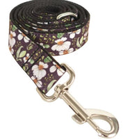 HKM-2882621 Small Floral Pet Traction Set - Durable Polyester Material