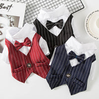 HKM-2883005 Stylish Evening Pants Suit for Small Dogs - Soft Vinylon Fabric, Perfect for Spring and Autumn