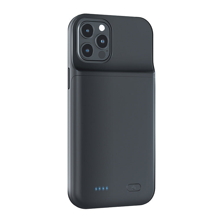 HKM-288339 Large Capacity 6800mAh Lithium Ion Polymer Power Bank for Apple Devices - Black, Slim Design, Soft PVC Shell