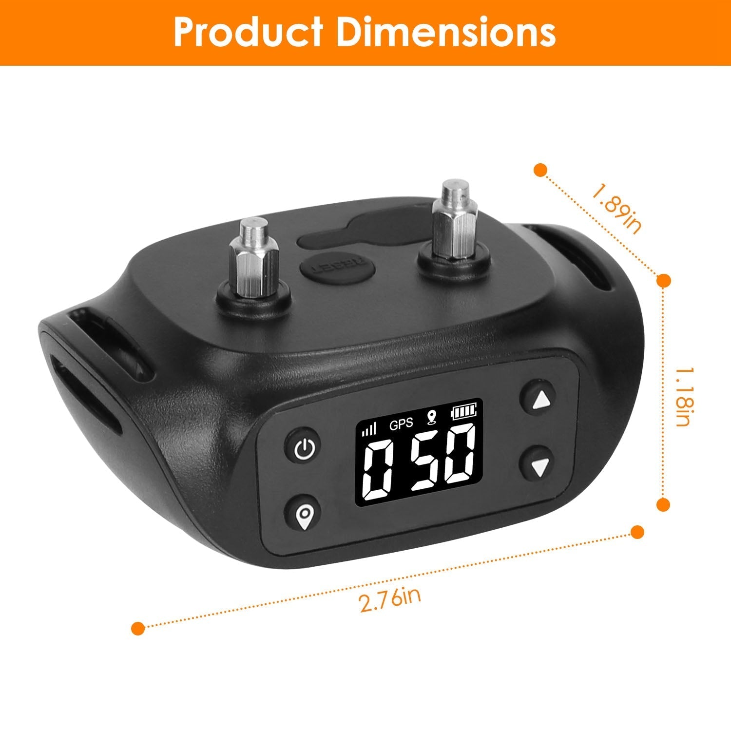 HKM-2884285 Wireless GPS Dog Fence Tracker with 2887FT Range, Waterproof Collar for Small to Large Dogs
