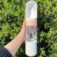 HKM-2884669 Portable Dog Water Bottle Dispenser with Easy Lock Feature for Outdoor Travel and Hydration