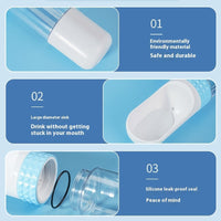 HKM-2884669 Portable Dog Water Bottle Dispenser with Easy Lock Feature for Outdoor Travel and Hydration
