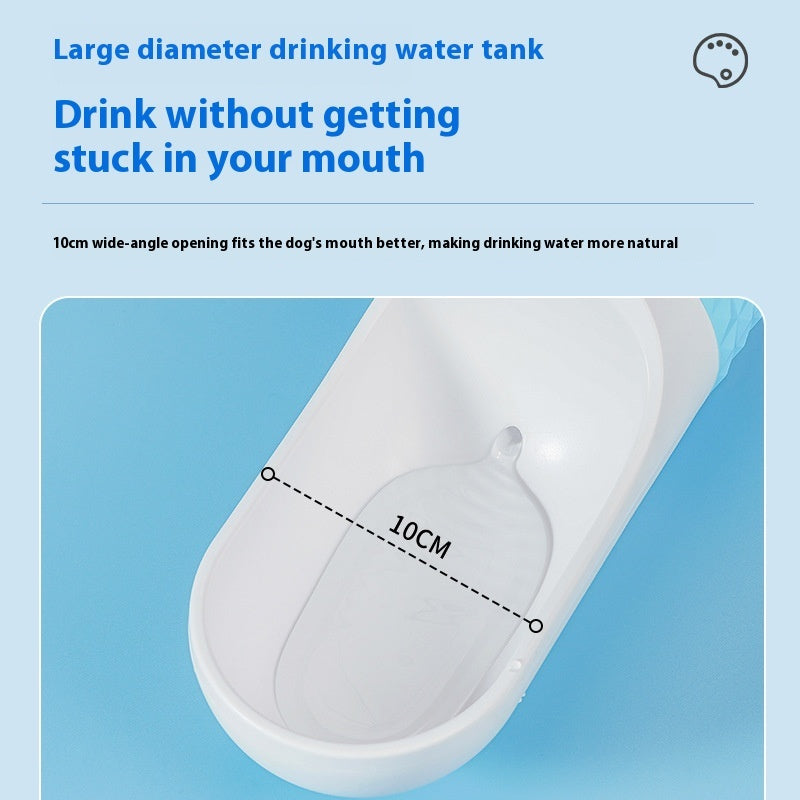 HKM-2884669 Portable Dog Water Bottle Dispenser with Easy Lock Feature for Outdoor Travel and Hydration