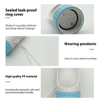 HKM-2884669 Portable Dog Water Bottle Dispenser with Easy Lock Feature for Outdoor Travel and Hydration