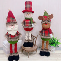 HKM-288531 Charming Stuffed Plush Christmas Gnomes and Elves for Holiday Decor