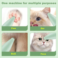 HKM-2886077 Rechargeable Pet Paw Trimmer with Ergonomic Grip for Safe Grooming of Dogs and Cats
