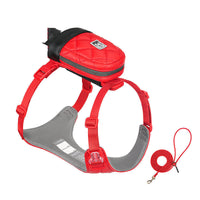 HKM-2886205 Soft Polyester Dog Chest Strap with Lead Rope for Small Breeds in Multiple Colors