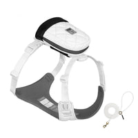 HKM-2886205 Soft Polyester Dog Chest Strap with Lead Rope for Small Breeds in Multiple Colors