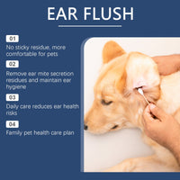 HKM-2886461 Gentle Ear Cleaner for Dogs and Cats - 100ml Earwax Removal Solution