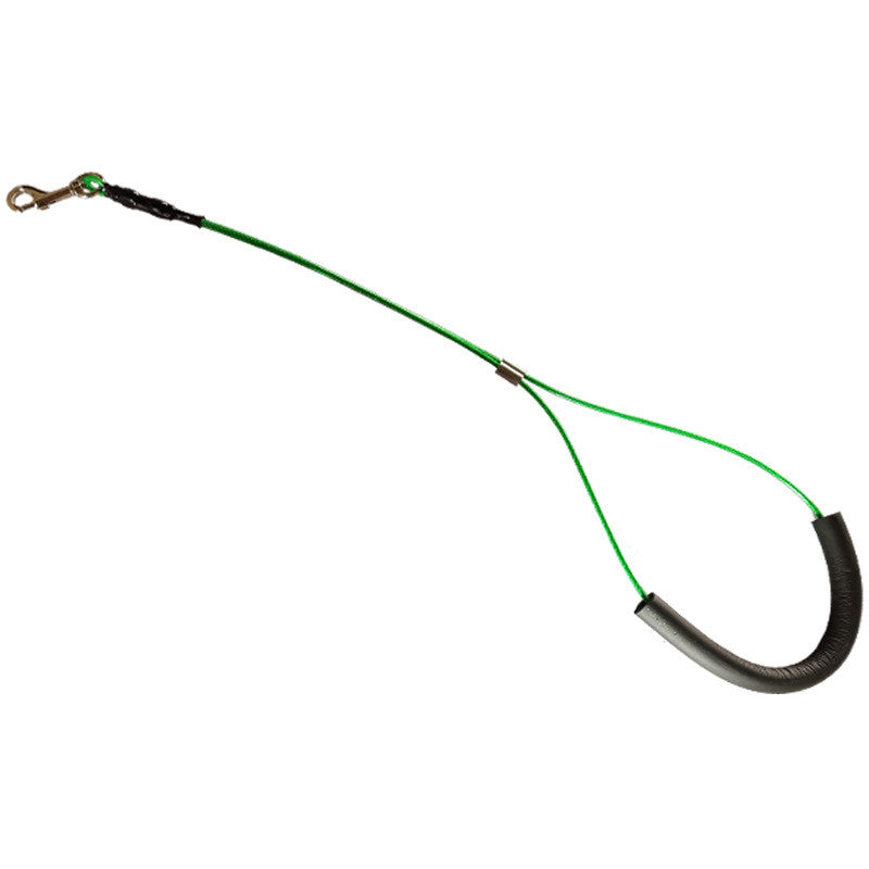 HKM-2888381 Steel Wire Grooming Bath Lanyard for Cats and Dogs - Single and Double Rope Options