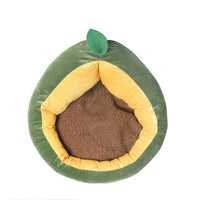 HKM-2888637 Warm Removable Cushion Cat and Small Dog Nest in Avocado Design