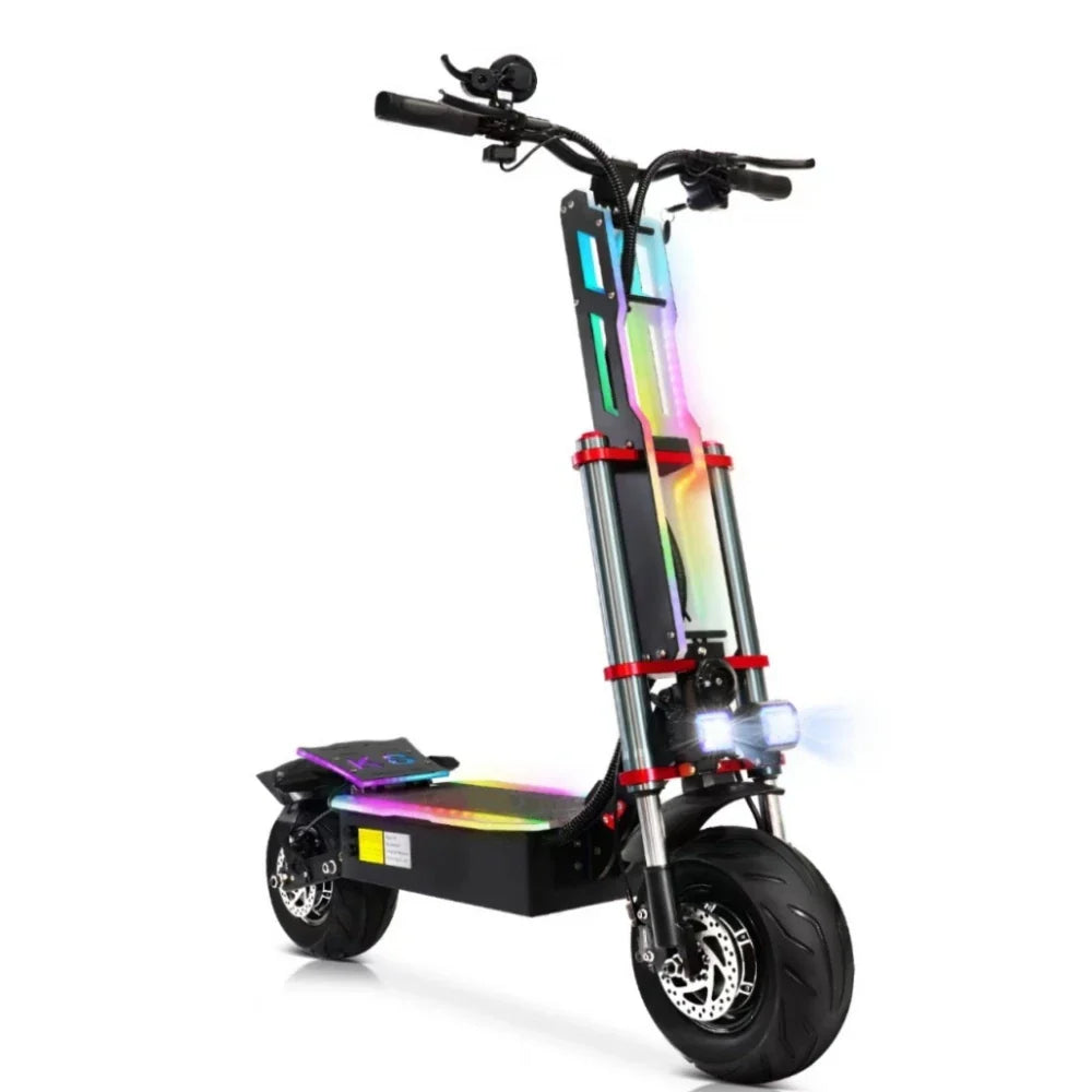 HKM-288979 Foldable 60V Electric Scooter - Off-Road, Aluminum Alloy, 150kg Load, 80-100km Range, Waterproof