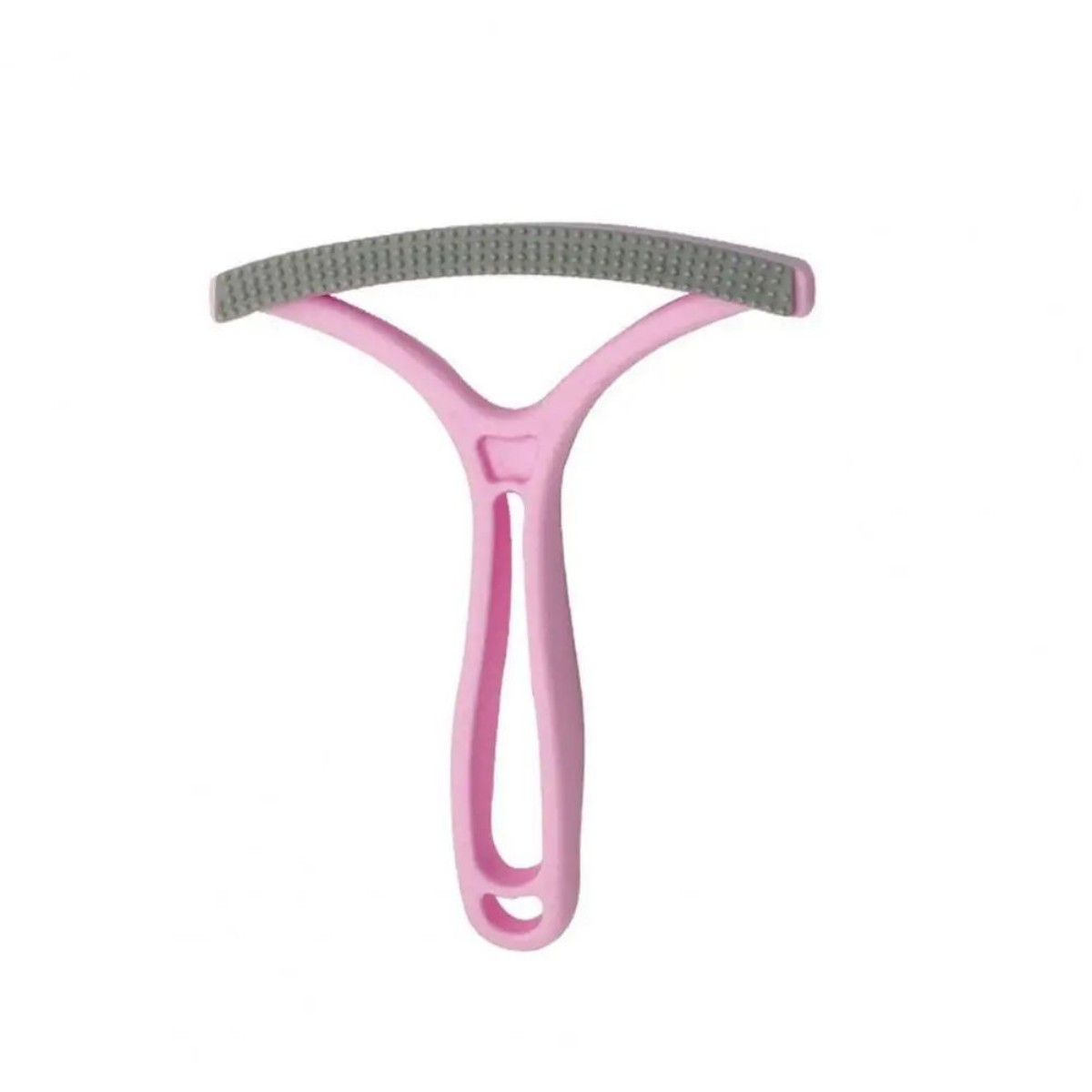 HKM-2890173 Double-Sided Pet Hair Remover with Curved Grip for Effective Home Use