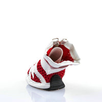 HKM-2891197 Breathable Mesh Dog Shoes - 4 Pack Set in Blue, Red, and Pink, Various Sizes