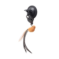 HKM-2891837 Interactive Automatic Lifting Cat Teaser Toy with Feather and Puzzle Design