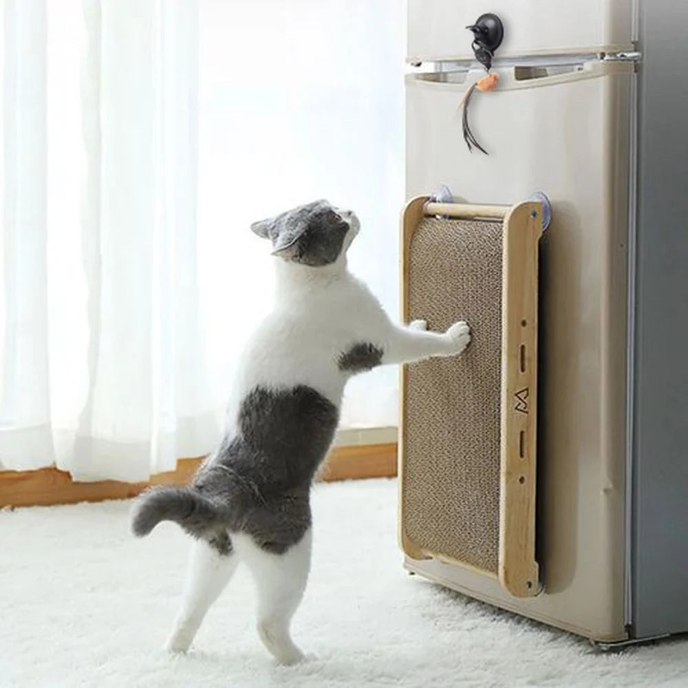 HKM-2891837 Interactive Automatic Lifting Cat Teaser Toy with Feather and Puzzle Design