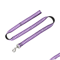 HKM-2894141 Dog Leash - Character Bone Nylon Traction Belt, 2.5 x 120CM, Available in Multiple Colors