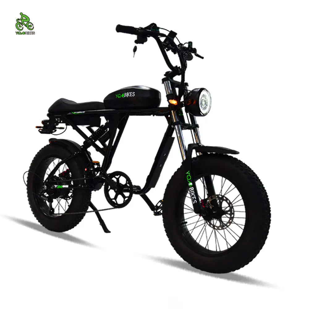 HKM-289427 1000W Waterproof Full Shock Electric Mountain Bike with 48V 20Ah Lithium Battery and 7-Speed Gears