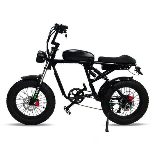 HKM-289427 1000W Waterproof Full Shock Electric Mountain Bike with 48V 20Ah Lithium Battery and 7-Speed Gears