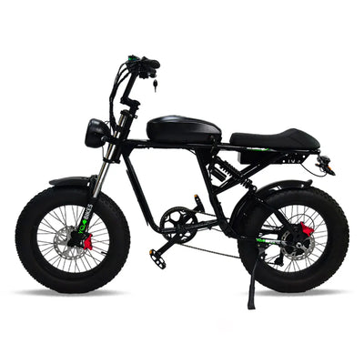 HKM-289427 1000W Waterproof Full Shock Electric Mountain Bike with 48V 20Ah Lithium Battery and 7-Speed Gears