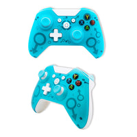 HKM-289427 Wireless Gaming Controller for Xbox One/PS3/PC - N1 Handle with Color Box (Gray/Pink/Blue)