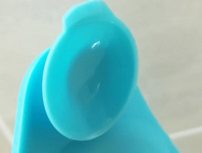 HKM-2894525 Sucker Slow Food Bowl - Blue Food Grade Silicone Eating Aid for Slow Feeding and Easy Bathing