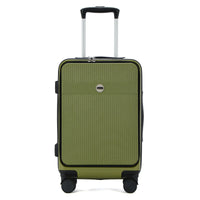 HKM-289491 Lightweight 20-inch ABS and PC Hard Shell Trolley Suitcase for Travel