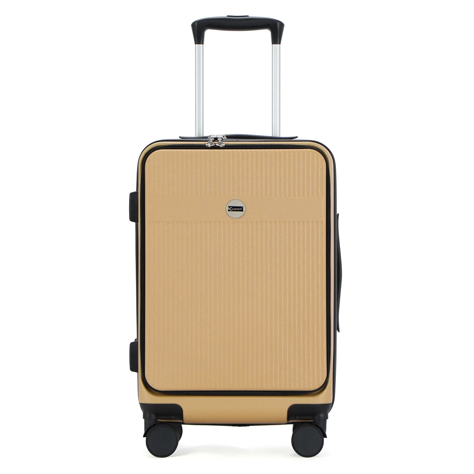 HKM-289491 Lightweight 20-inch ABS and PC Hard Shell Trolley Suitcase for Travel