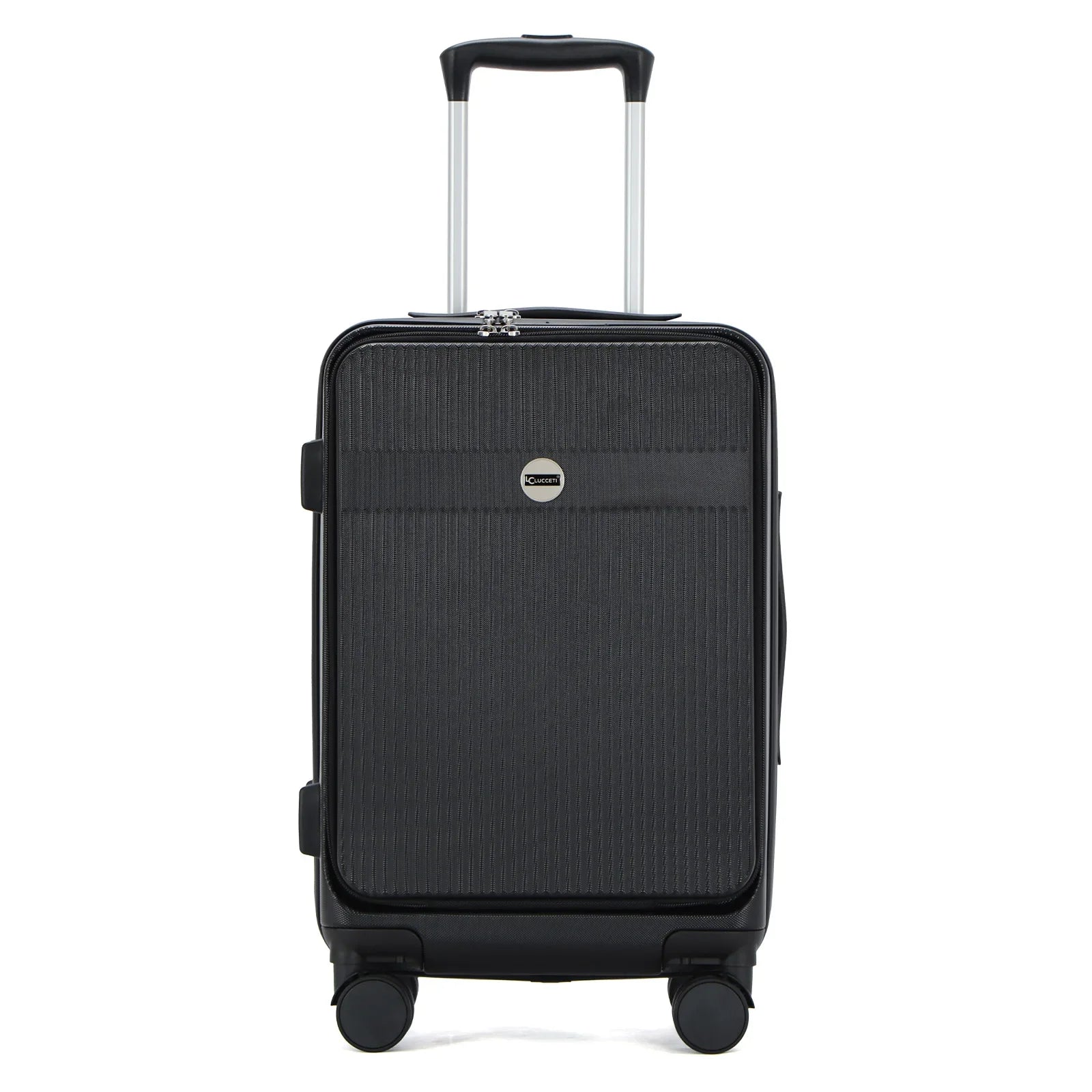 HKM-289491 Lightweight 20-inch ABS and PC Hard Shell Trolley Suitcase for Travel