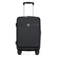 HKM-289491 Lightweight 20-inch ABS and PC Hard Shell Trolley Suitcase for Travel