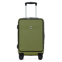 HKM-289491 Lightweight 20-inch ABS and PC Hard Shell Trolley Suitcase for Travel
