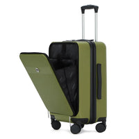 HKM-289491 Lightweight 20-inch ABS and PC Hard Shell Trolley Suitcase for Travel