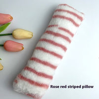 HKM-2895805 Colorful Stripe Plush Pet Pillows for Comfort and Playtime