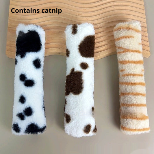 HKM-2895805 Colorful Stripe Plush Pet Pillows for Comfort and Playtime